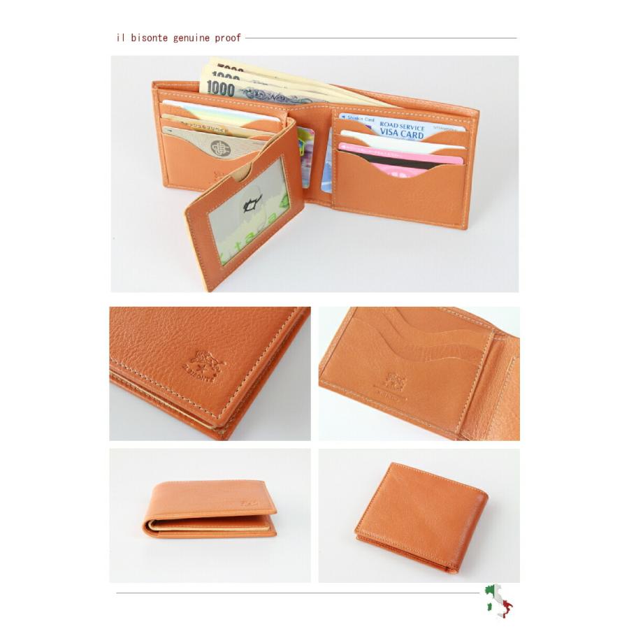 IL BISONTE（イルビゾンテ） 財布 IL BISONTE 2つ折ウォレットType-C二