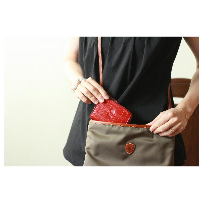 Felisi（フェリージ） 財布 FELIS コインケース ( 型押しクロコダイル