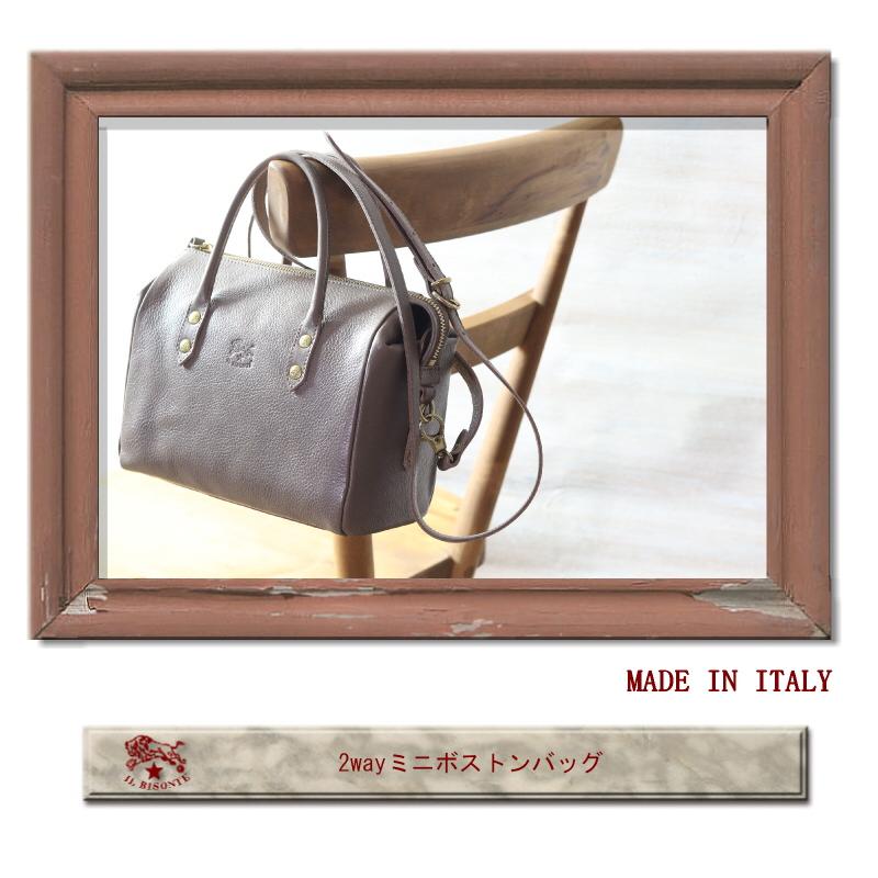 IL BISONTE（イルビゾンテ） バッグ IL BISONTE 2way ミニボストン