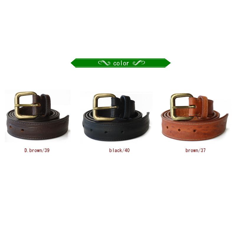 IL BISONTE（イルビゾンテ） ベルト レザーベルト（ バケッタレザー