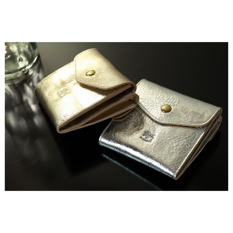 IL BISONTE（イルビゾンテ） 財布 二つ折り ダブルフラップ ウォレット