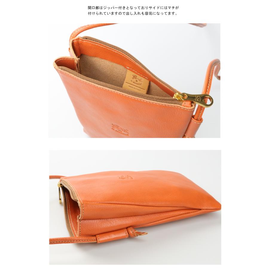 IL BISONTE（イルビゾンテ） バッグ レザーミニショルダー バッグ