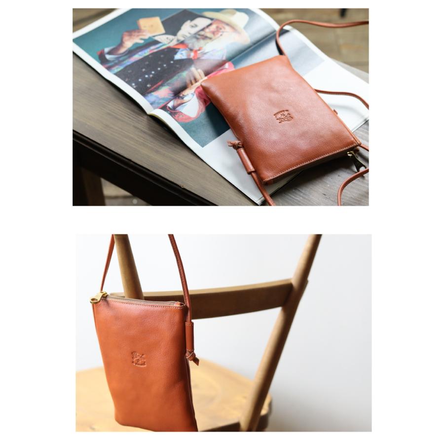 IL BISONTE（イルビゾンテ） バッグ レザーミニショルダー バッグ