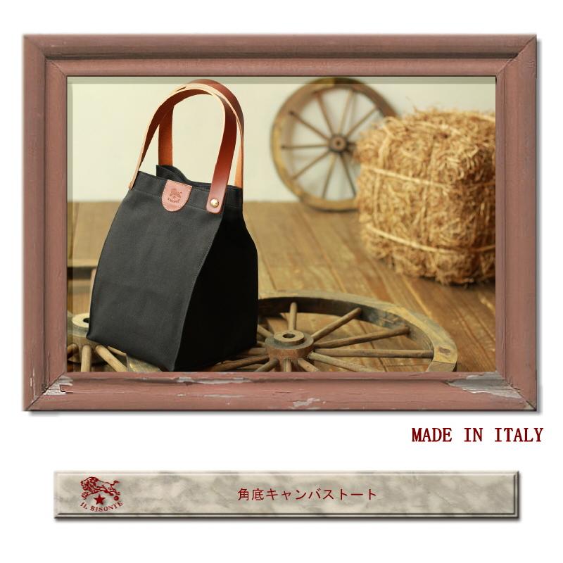 IL BISONTE（イルビゾンテ） バッグ 角底キャンバストート 54_1_