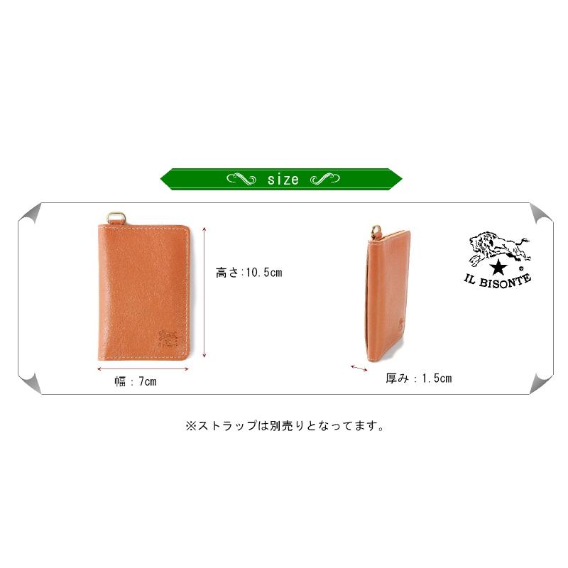 IL BISONTE（イルビゾンテ） カードケース IL BISONTE IC ID カード