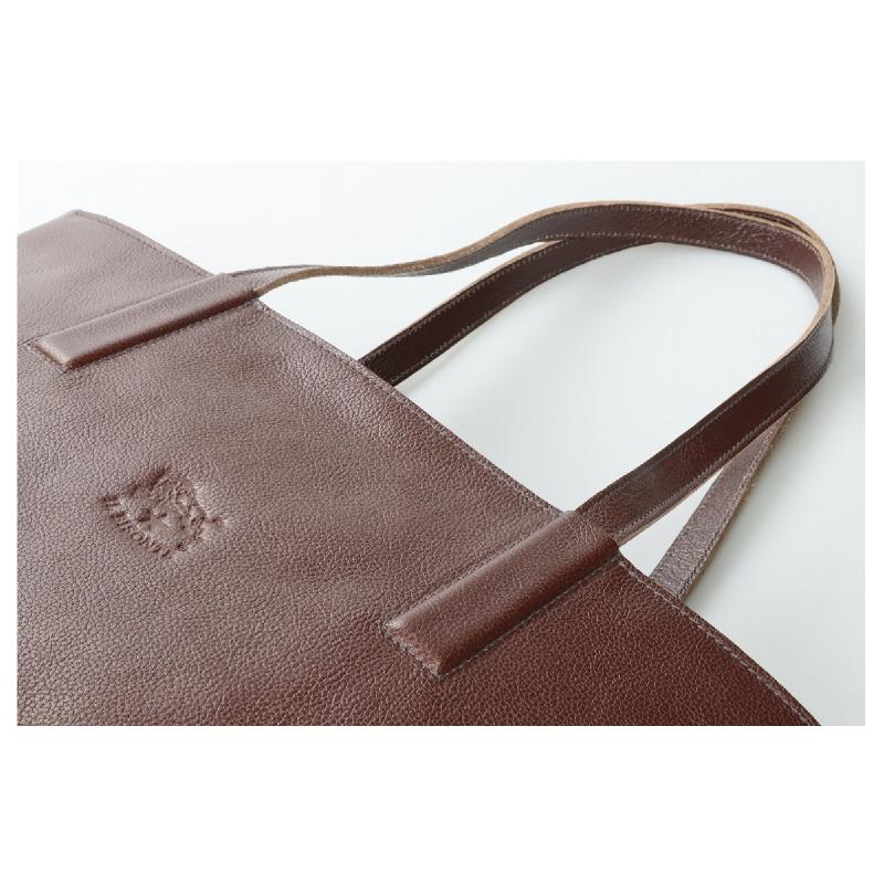 IL BISONTE（イルビゾンテ） バッグ スクエア オールレザートート A4