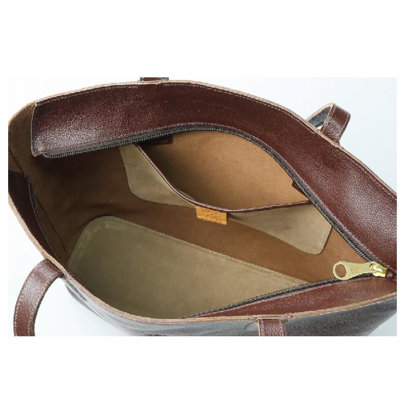 IL BISONTE（イルビゾンテ） バッグ スクエア オールレザートート A4