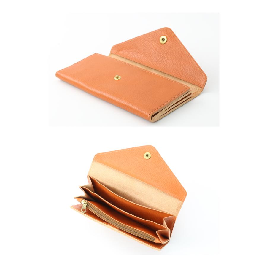 IL BISONTE（イルビゾンテ） 財布 フラップ 三つ折り ロングウォレット