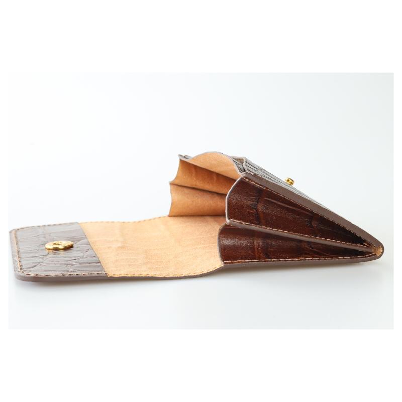 IL BISONTE（イルビゾンテ） カードケース 名刺入れ スナップボタン