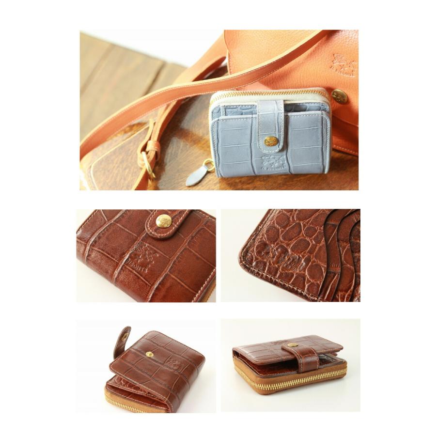 IL BISONTE（イルビゾンテ） 財布 IL BISONTE 2つ折りラウンドジップ