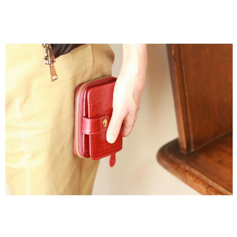 IL BISONTE（イルビゾンテ） 財布 IL BISONTE 2つ折りラウンドジップ