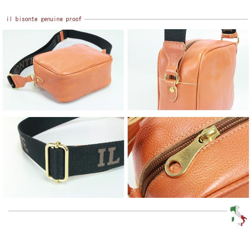 専用　イルビゾンテ　バッグ IL BISONTE（イルビゾンテ） バッグ コットンベルト ボックス
