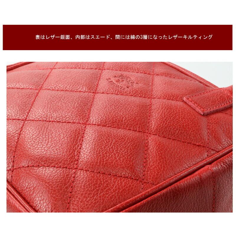 イルビゾンテ バッグ IL BISONTE イルビゾンテ　レザーキルティングハンドバッグ 54_1_ 54232300313（ 商品番号 IB-23-00313 ）の画像