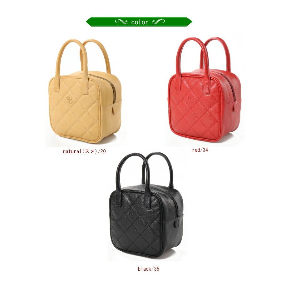 イルビゾンテ バッグ IL BISONTE イルビゾンテ　レザーキルティングハンドバッグ 54_1_ 54232300313（ 商品番号 IB-23-00313 ）の画像