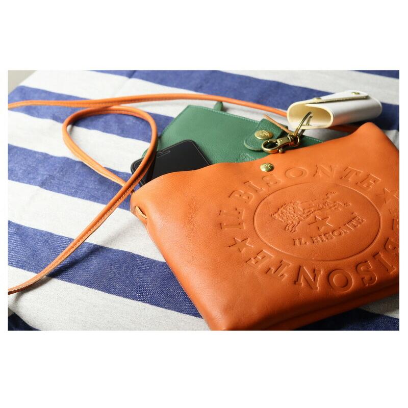 IL BISONTE（イルビゾンテ） バッグ ビッグロゴ フリーストラップ