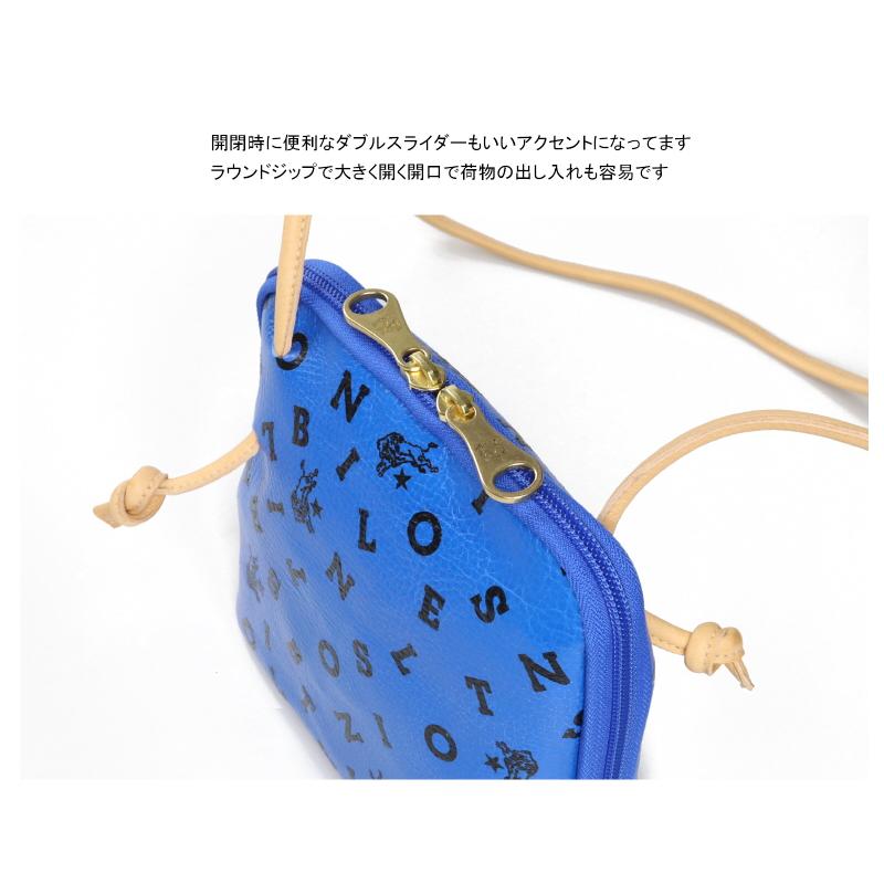 IL BISONTE イルビゾンテ バッグ イルビゾンテ ロゴプリント ラウンド  