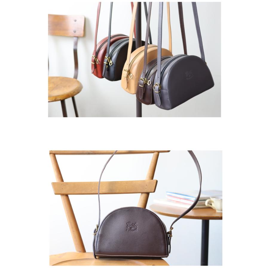 IL BISONTE（イルビゾンテ） バッグ アーチトップ ポシェット