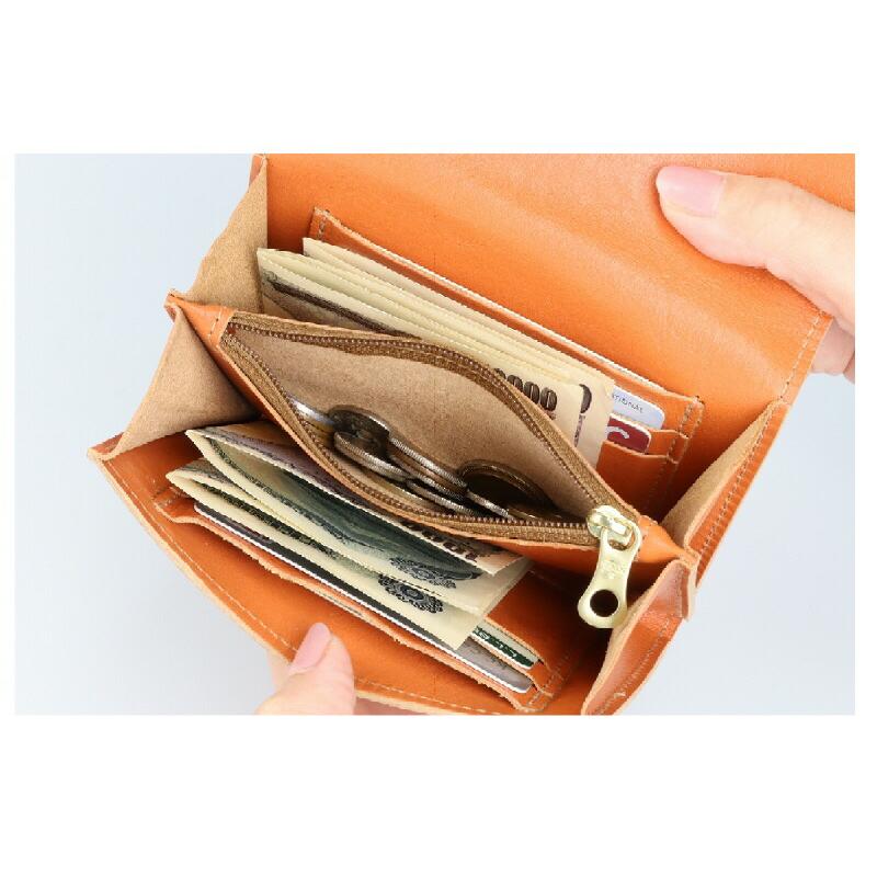 IL BISONTE（イルビゾンテ） 財布 フラップ コンパクト ウォレット