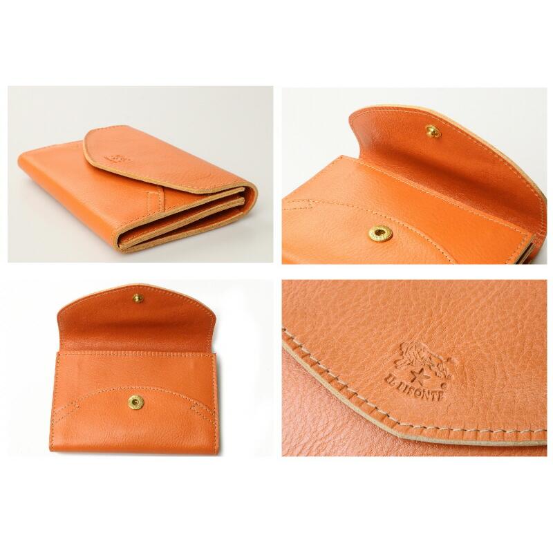 IL BISONTE（イルビゾンテ） 財布 フラップ コンパクト ウォレット