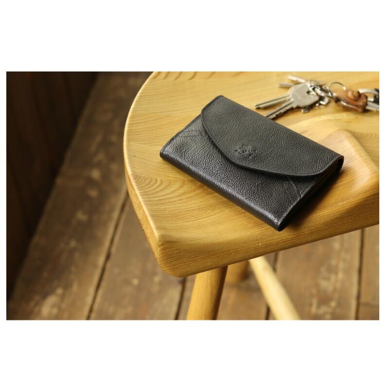 IL BISONTE（イルビゾンテ） 財布 フラップ コンパクト ウォレット