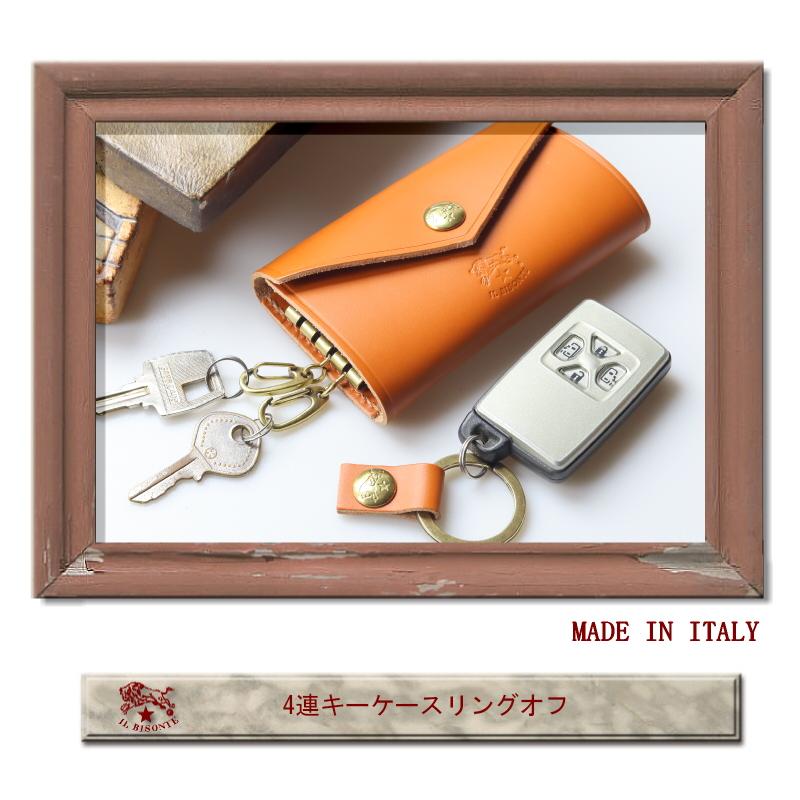IL BISONTE（イルビゾンテ） キーケース IL BISONTE 4連キーケース
