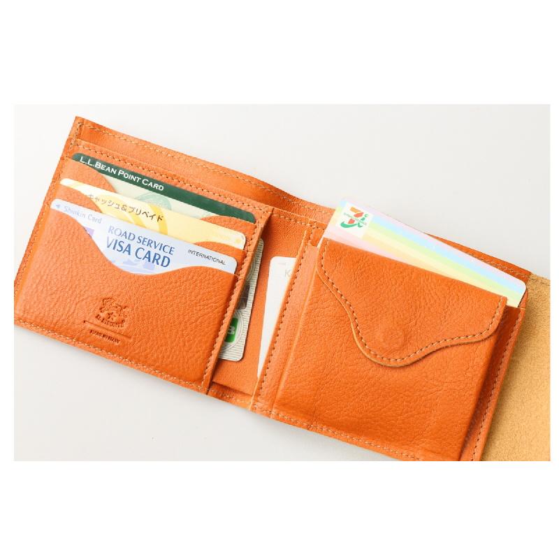 IL BISONTE（イルビゾンテ） 財布 二つ折り ラウンドフラップ