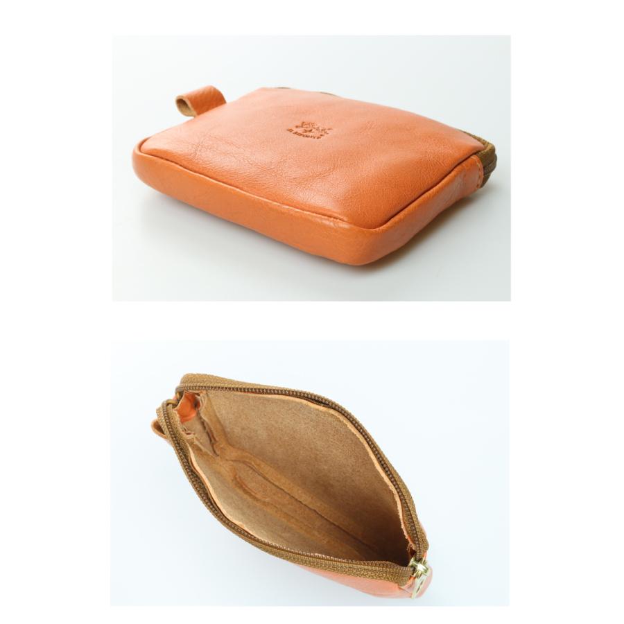 IL BISONTE（イルビゾンテ） コインケース スクエア マルチケース