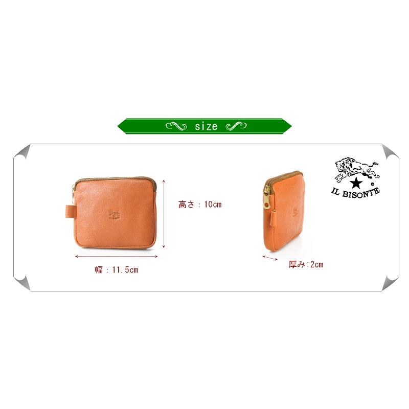 IL BISONTE イルビゾンテ コインケース スクエア マルチケース〔 2024