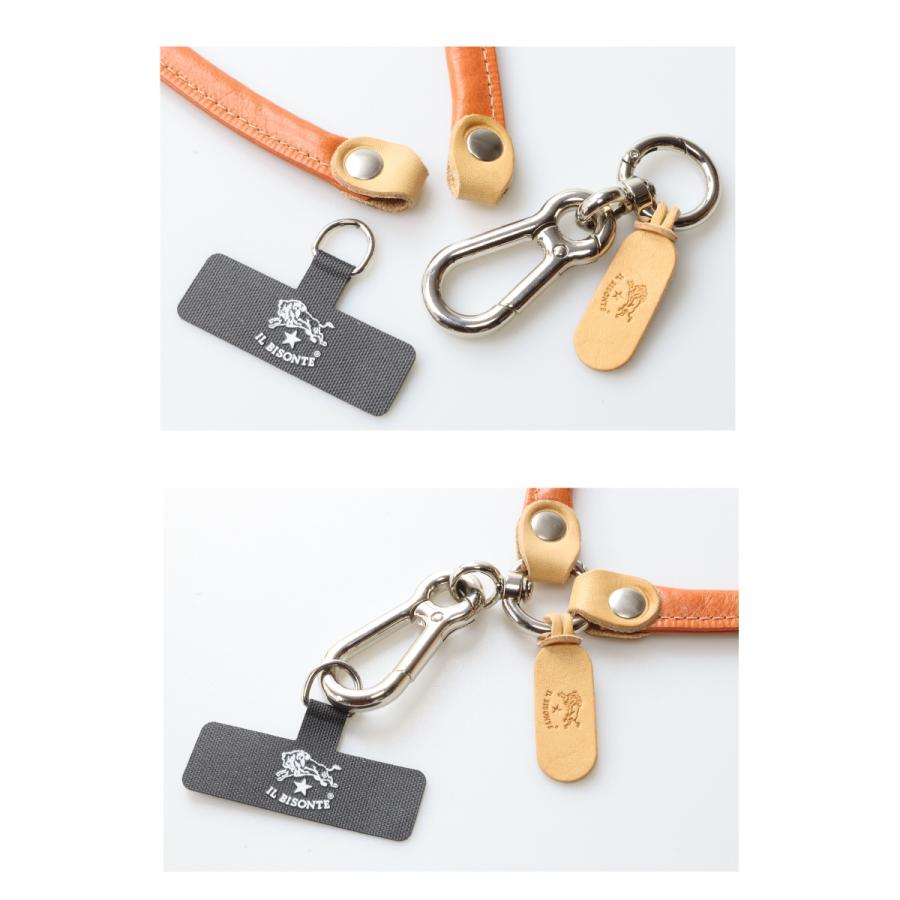 IL BISONTE（イルビゾンテ） スマホショルダー レザーストラップ