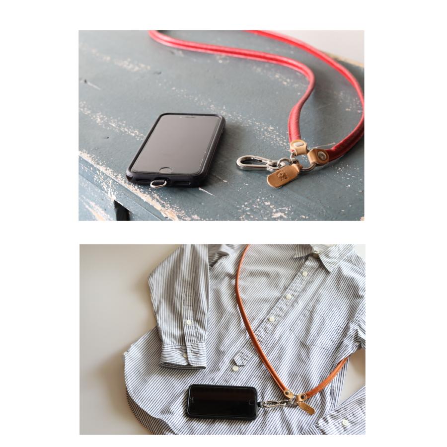 IL BISONTE（イルビゾンテ） スマホショルダー レザーストラップ