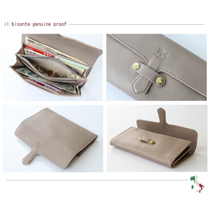 IL BISONTE（イルビゾンテ） 財布 差込フラップ長財布〔 2024年 新作