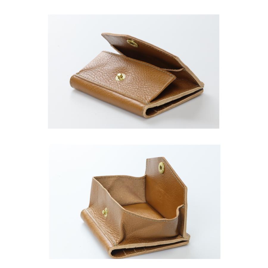 IL BISONTE（イルビゾンテ） 二つ折り財布 ボックスフラップスクエア