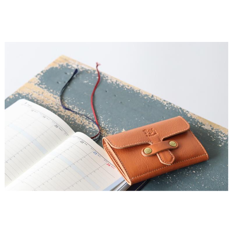 IL BISONTE（イルビゾンテ） カードケース 名刺入れ 差込フラップ