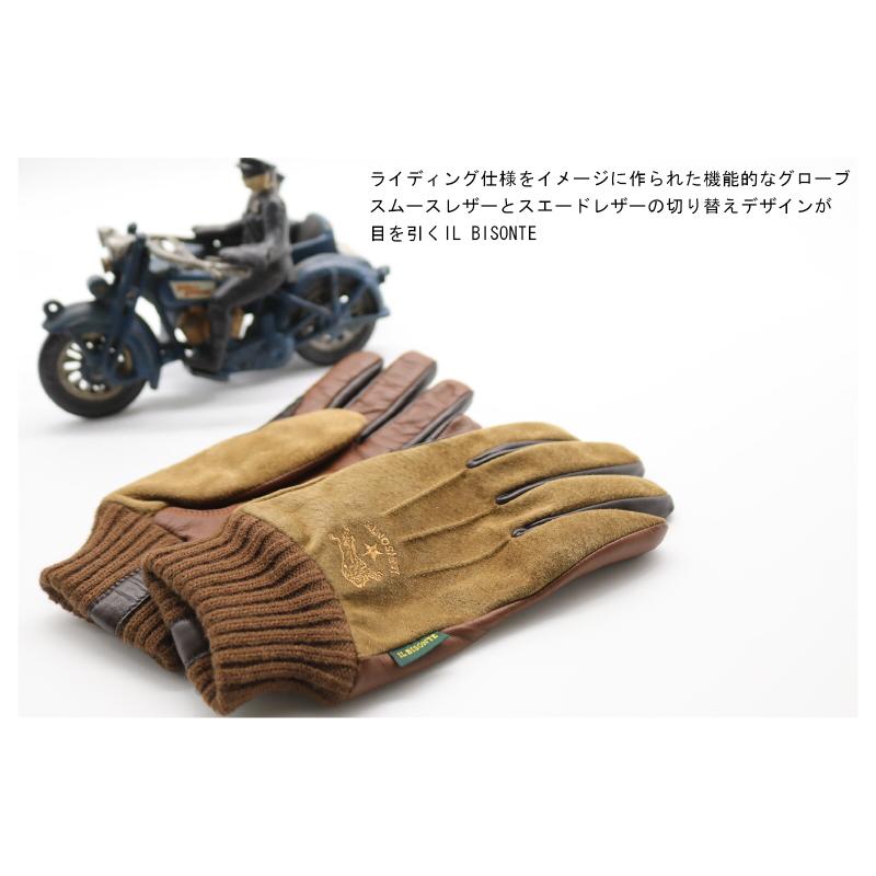 IL BISONTE イルビゾンテ 手袋 グローブ IL BISONTE IL BISONTE イルビゾンテ 手袋 グローブ IL BISONTE