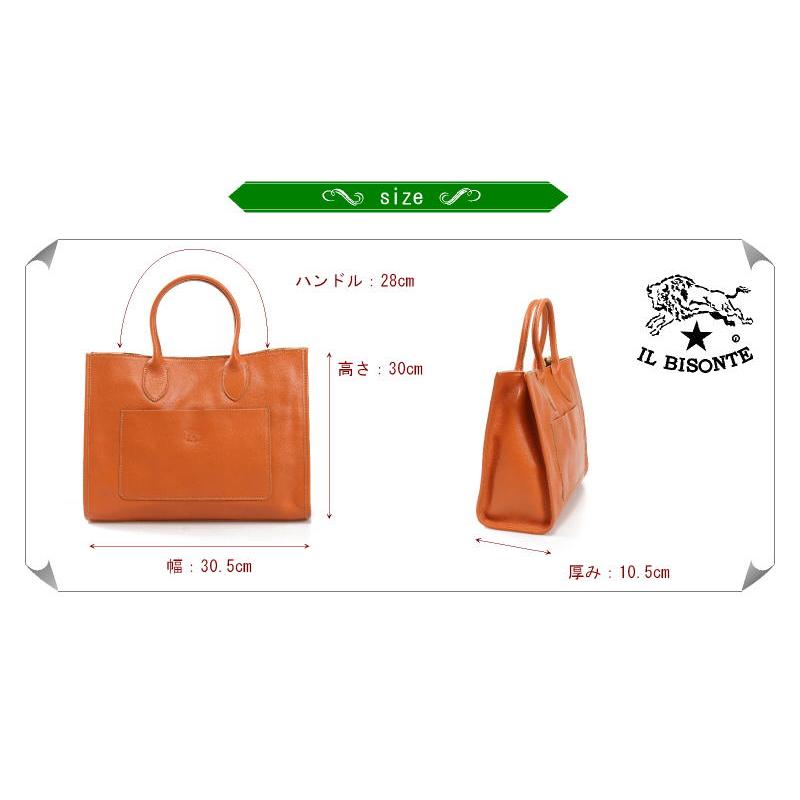 IL BISONTE（イルビゾンテ） バッグ レザーホリゾンタル トートバッグ