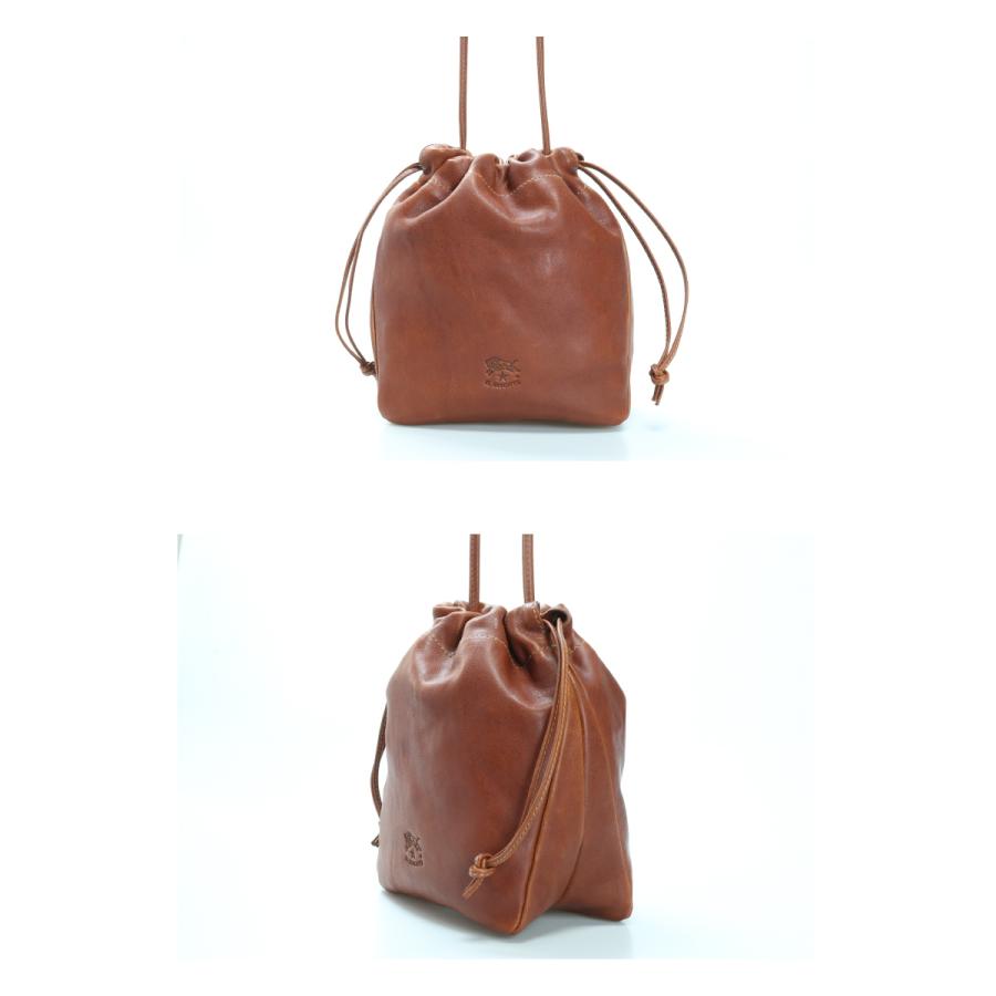 IL BISONTE（イルビゾンテ） バッグ バケッタレザー巾着 ミニ