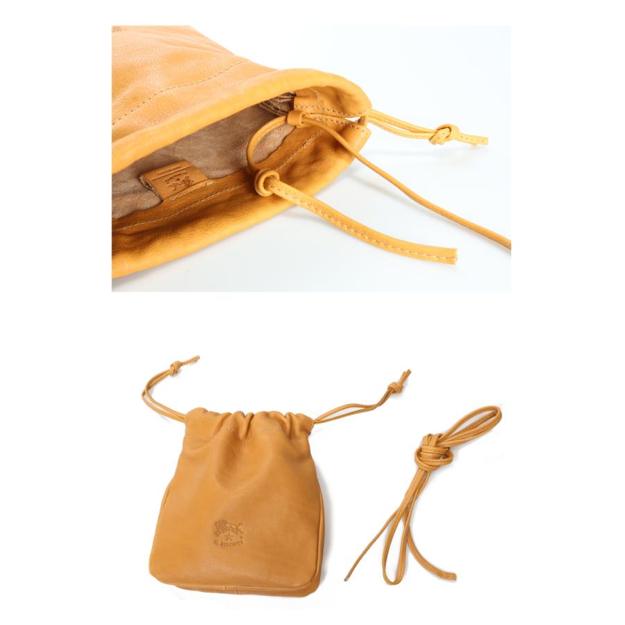 IL BISONTE（イルビゾンテ） バッグ バケッタレザー巾着 ミニ