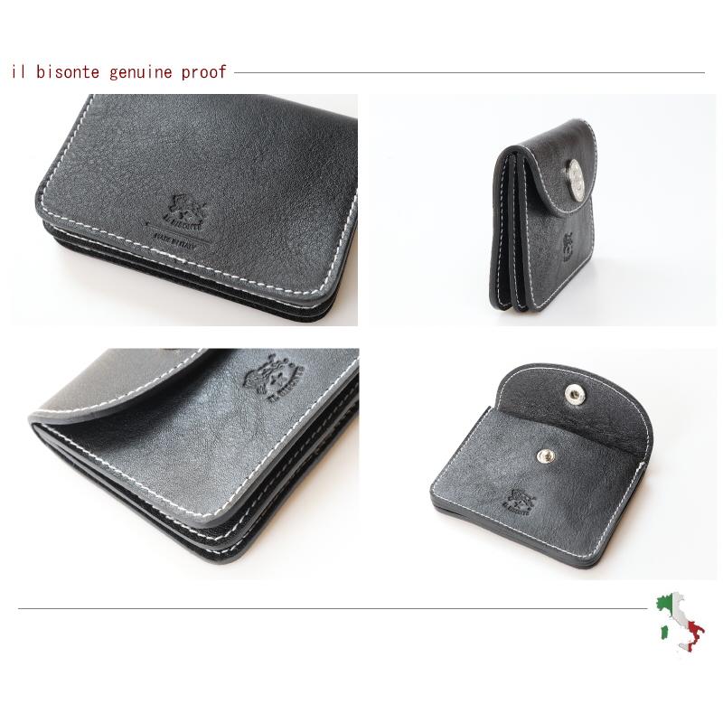 IL BISONTE（イルビゾンテ） シルバーメダル 3P カードケース 〔 2025