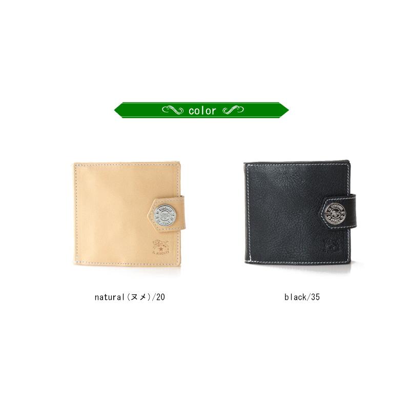 IL BISONTE（イルビゾンテ） 財布 シルバーメダル 二つ折り ウォレット