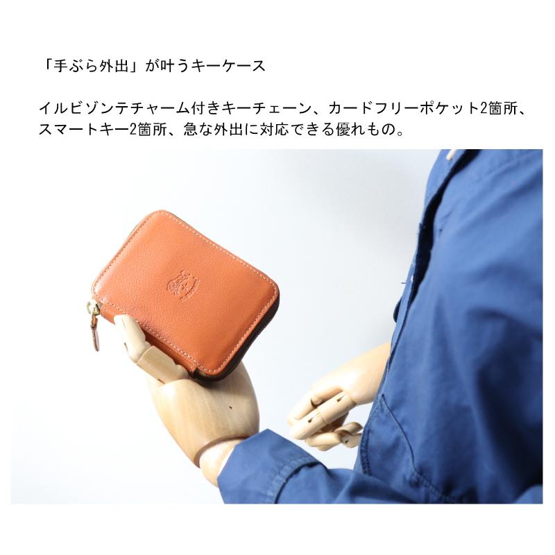 IL BISONTE（イルビゾンテ） キーケース ラウンドジップ キーケース