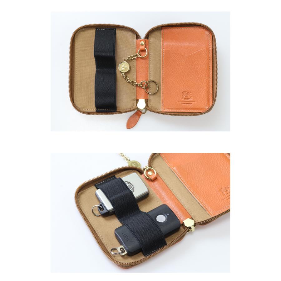 IL BISONTE イルビゾンテ キーケース ラウンドジップ 〔 2025年 新作