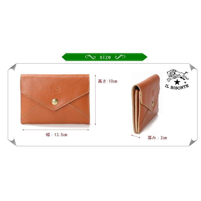 新品未使用！イルビゾンテ財布 IL BISONTE（イルビゾンテ） 財布 IL BISONTE 2つ折りウォレット
