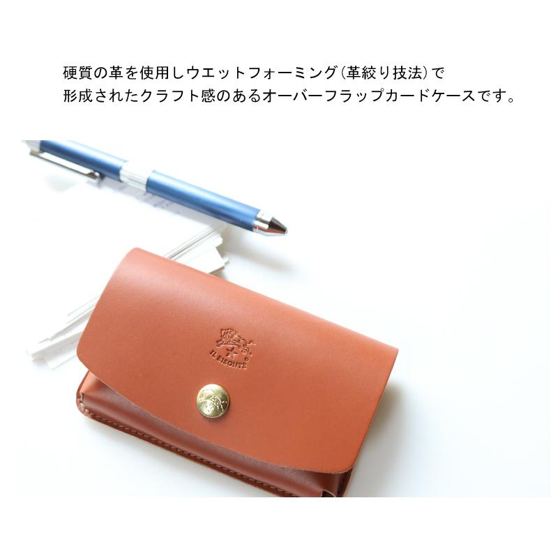 IL BISONTE（イルビゾンテ） オーバーフラップカードケース〔 2025年