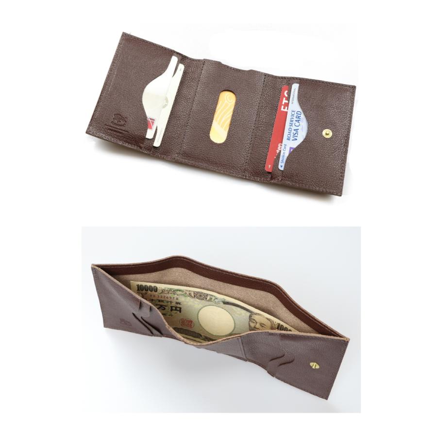 IL BISONTE（イルビゾンテ） 財布 三つ折りコンパクトウオレット 三