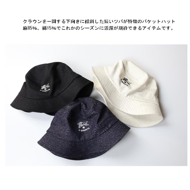 IL BISONTE（イルビゾンテ） ハット 刺繍 バケット ハット 54_1_