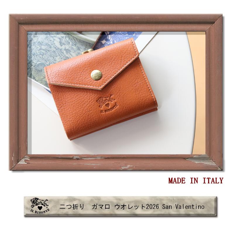 IL BISONTE（イルビゾンテ） 財布 ガマ口ウォレット?2026 San