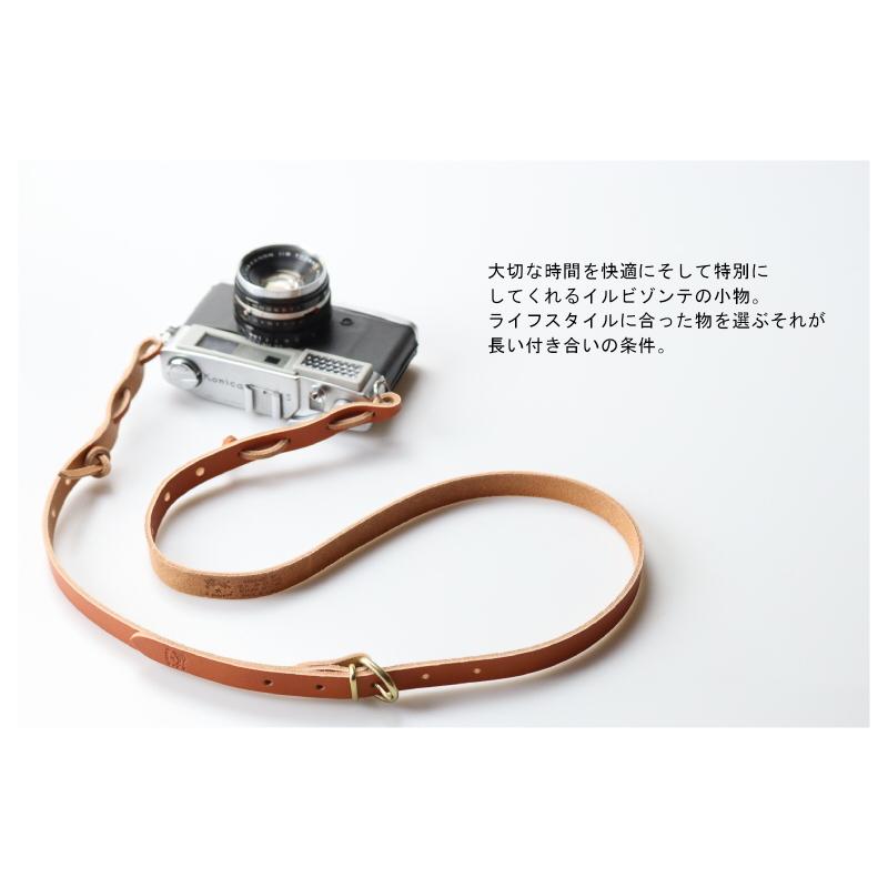 IL BISONTE レザー ストラップ カラビナ付き IL BISONTE / ORIGINAL LEATHER / レザーストラップ（その他小物