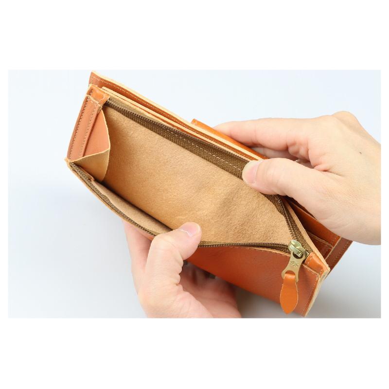 新品イルビゾンテIL BISONTE レザー長財布ロングウォレットグレー男女兼用 IL BISONTE（イルビゾンテ） 財布 レザーロング ウォレット 長財布