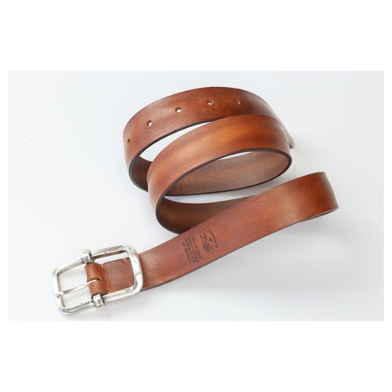 新品未使用品　IL BISONTE メンズベルト IL BISONTE（イルビゾンテ） ベルト スクエアバックル レザーベルト