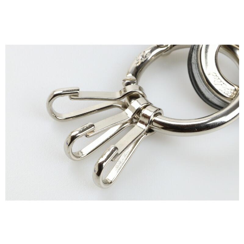 【未使用品】Felisi クロコダイル型押し キーホルダー Felisi フェリージ キーリング FELISI キーホルダー( 型押し